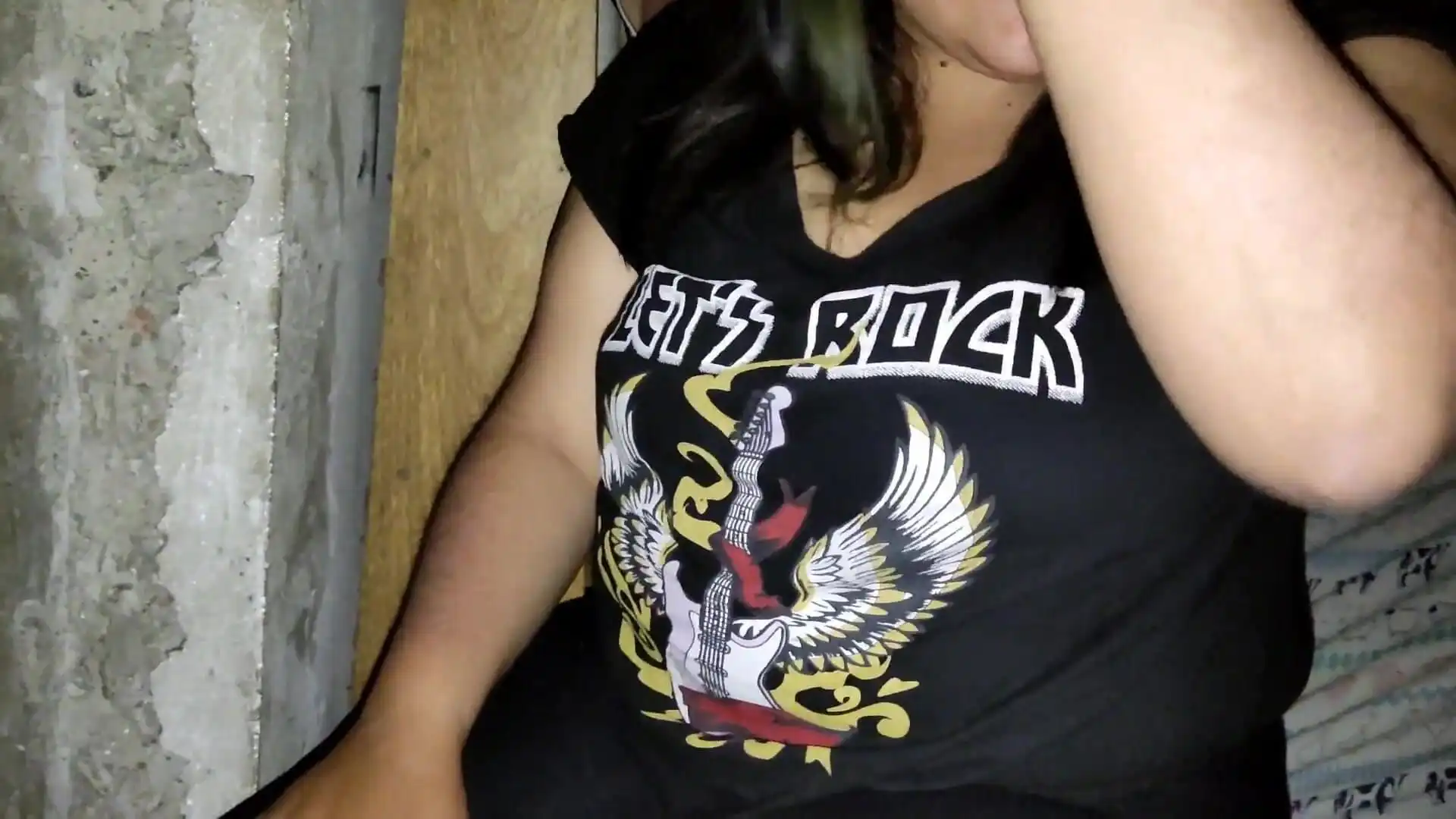 POV Fat Busty Stepsister Sucks Me off so I Won't Talk About Her Tinder Dates