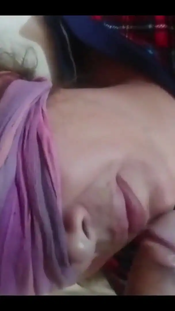 My Wife's Friend Passes Her Huge Cock in Her Mouth While She Rests
