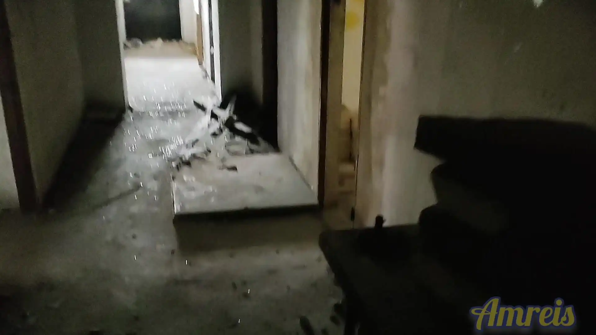 The Walk Ended with an Exploration of an Abandoned Building and a Powerful Orgasm