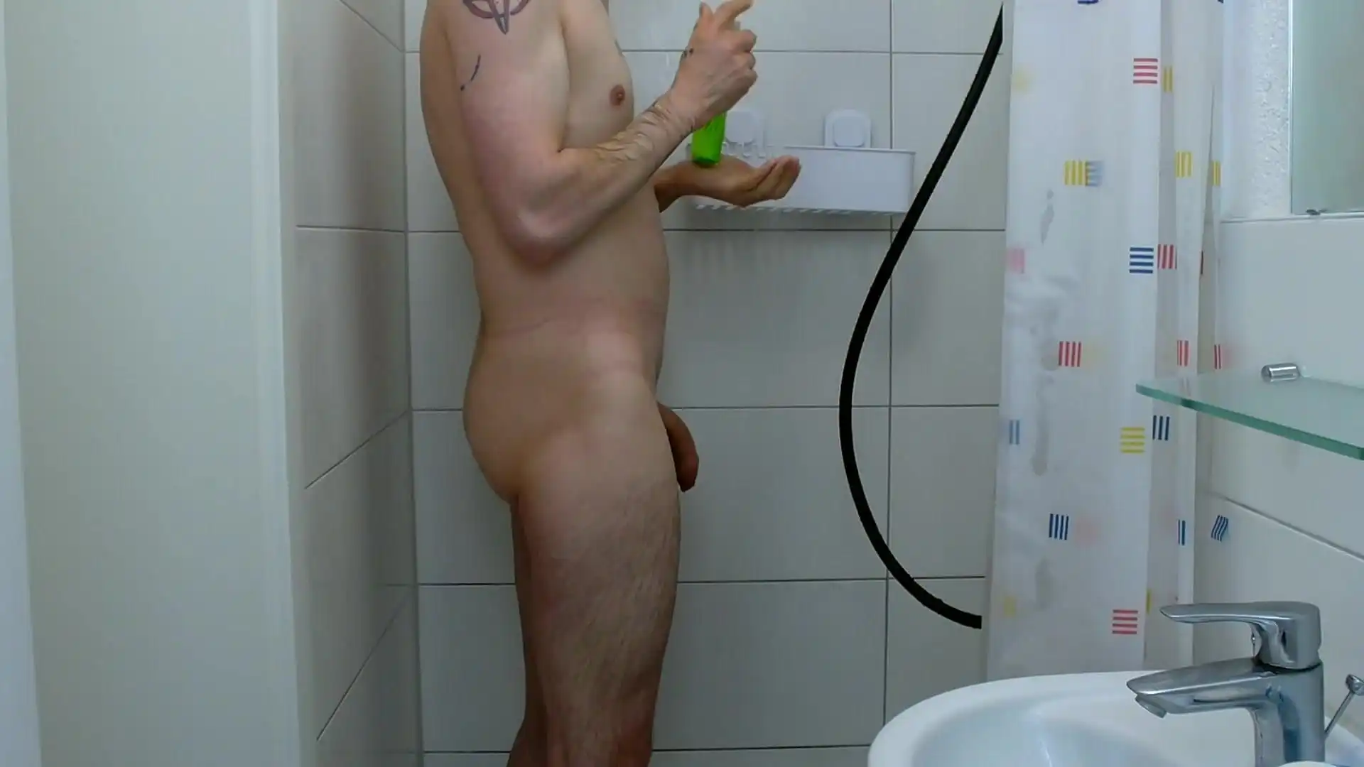 Showering