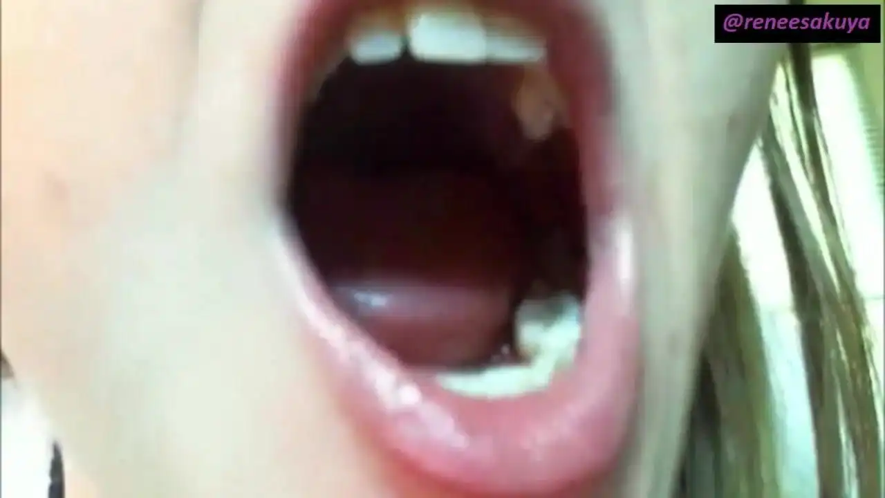 Upclose Inside My Mouth