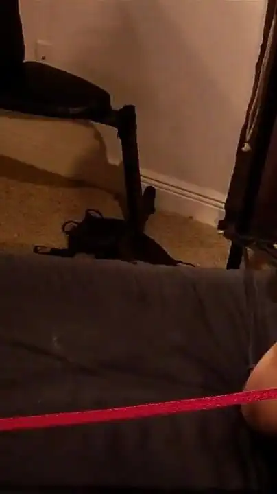 Huge tits tied