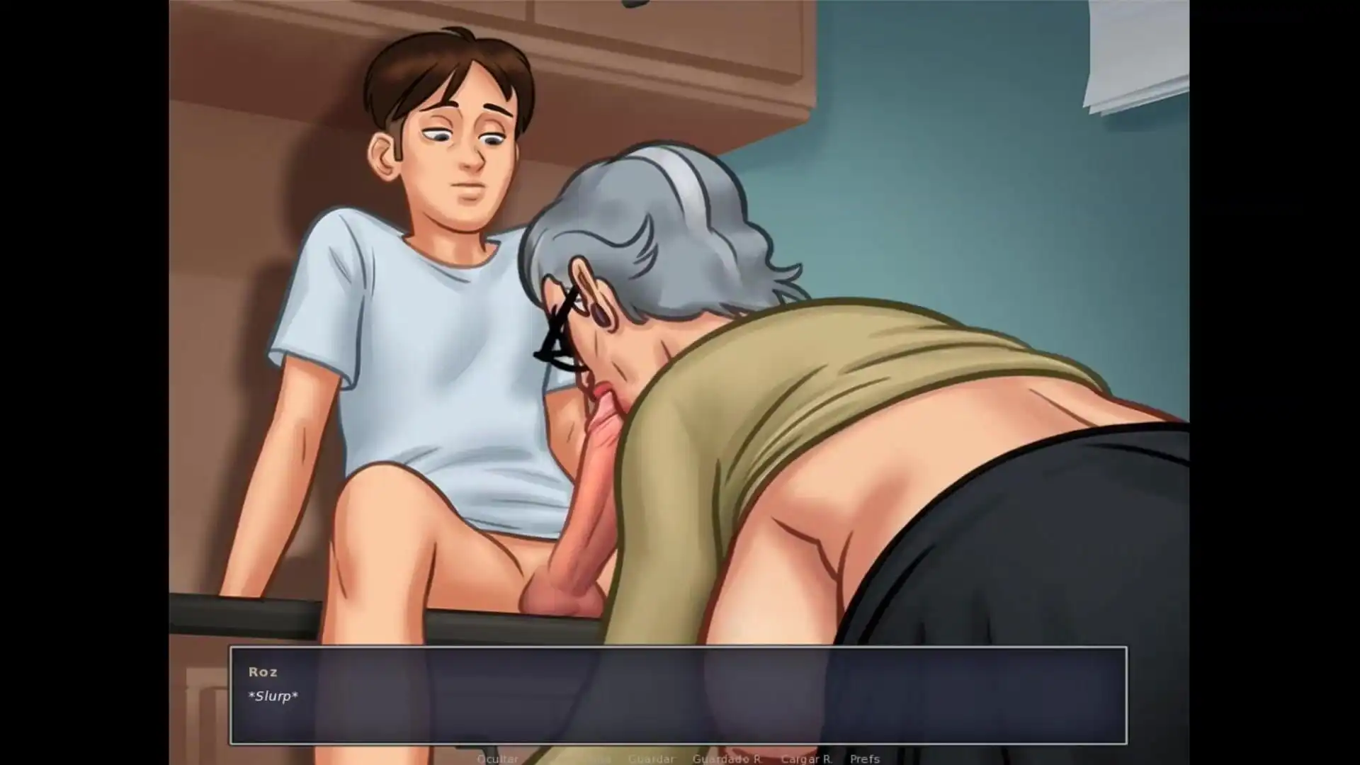 Summertime Saga Cap 79 - the Hospital Receptionist Gives Me a Blowjob