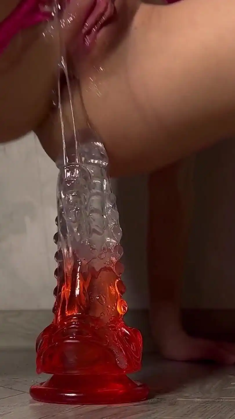 Racing on a Dildo Dragon