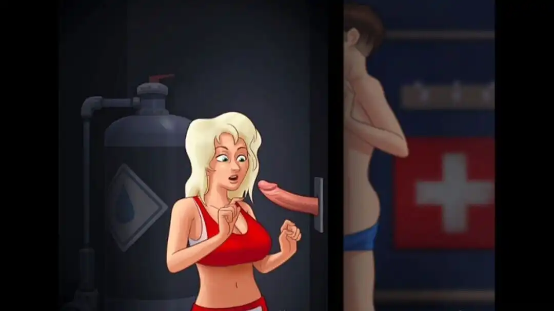 Summertime Saga Doctor Treatment and Cumshot