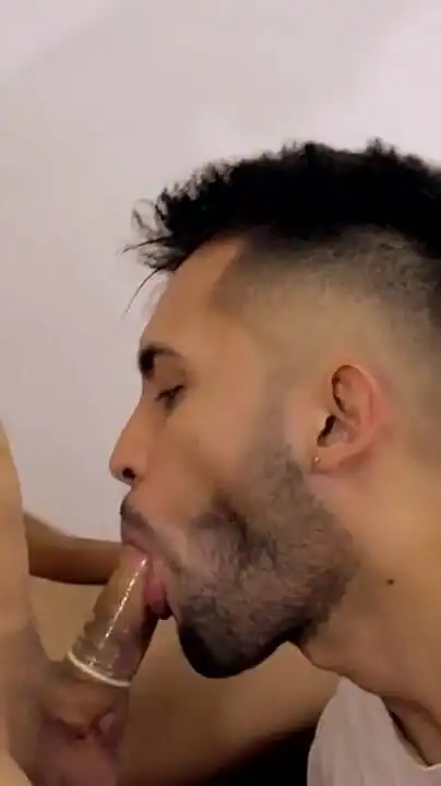 New wild Latino Fabian Madrid and me enjoying some good oral