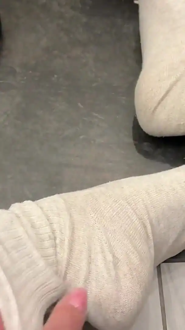 Sweaty Post-workout Feet