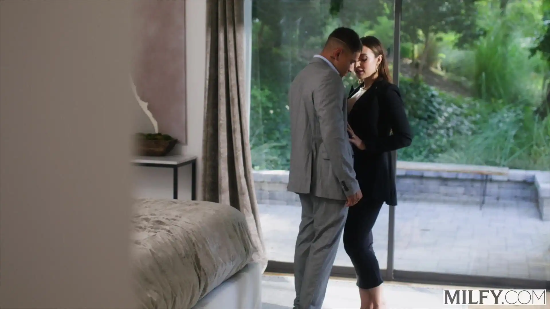 Milfy Boss Lady Melissa Fucks Assistant on Business Trip