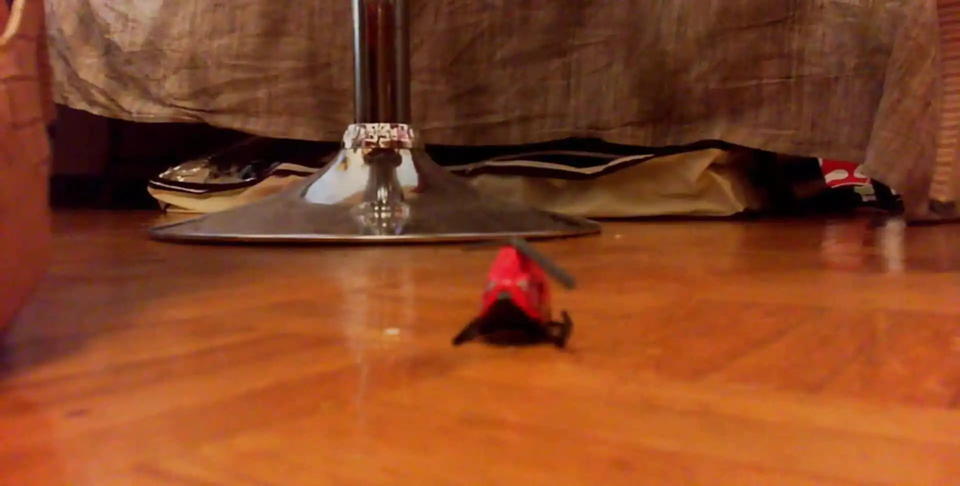 Your Italian Mistress Puts Her Dirty Feet on Your Face and Crushes You Like This Toy Helicopter