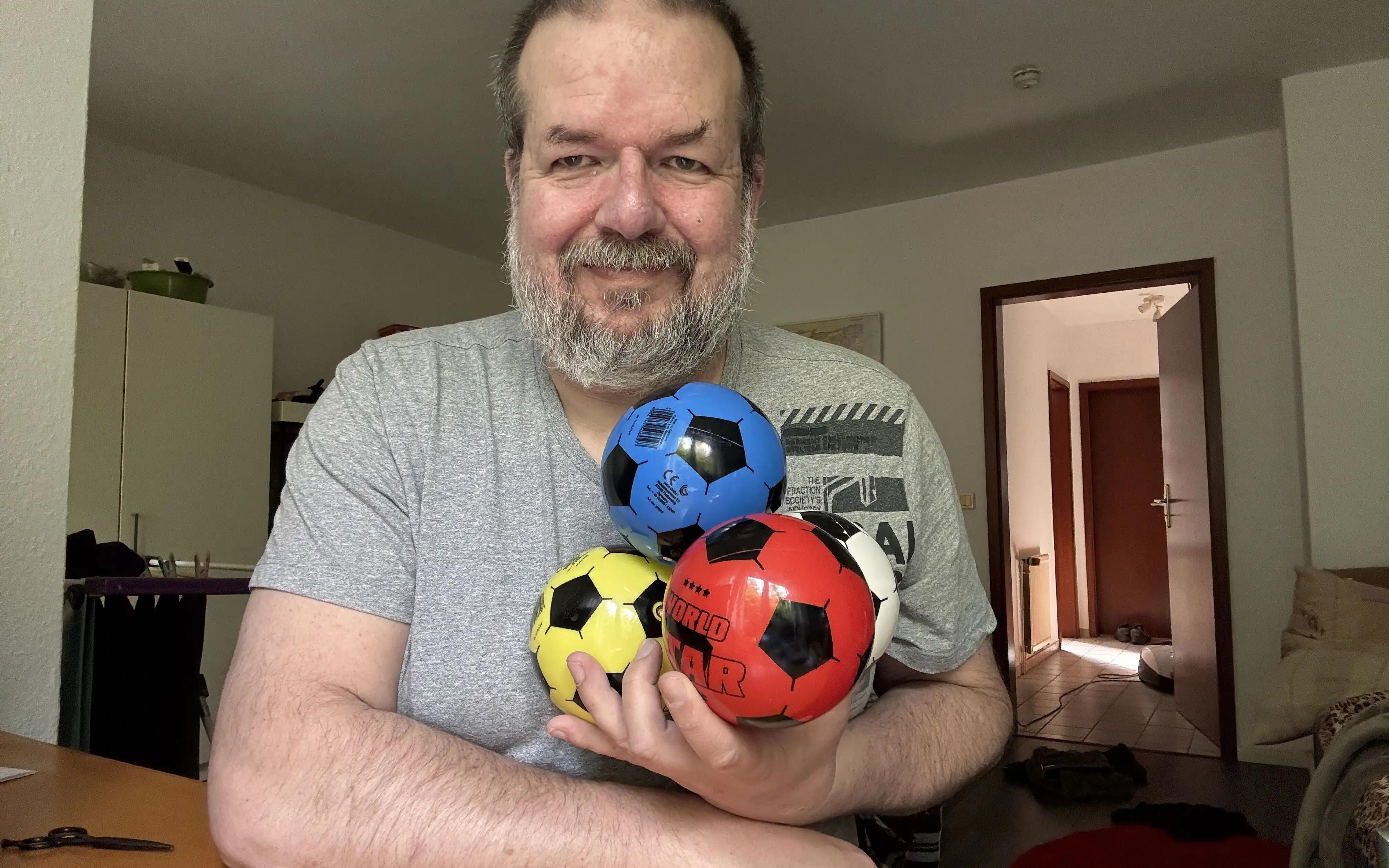 Four New Balls From Ebay