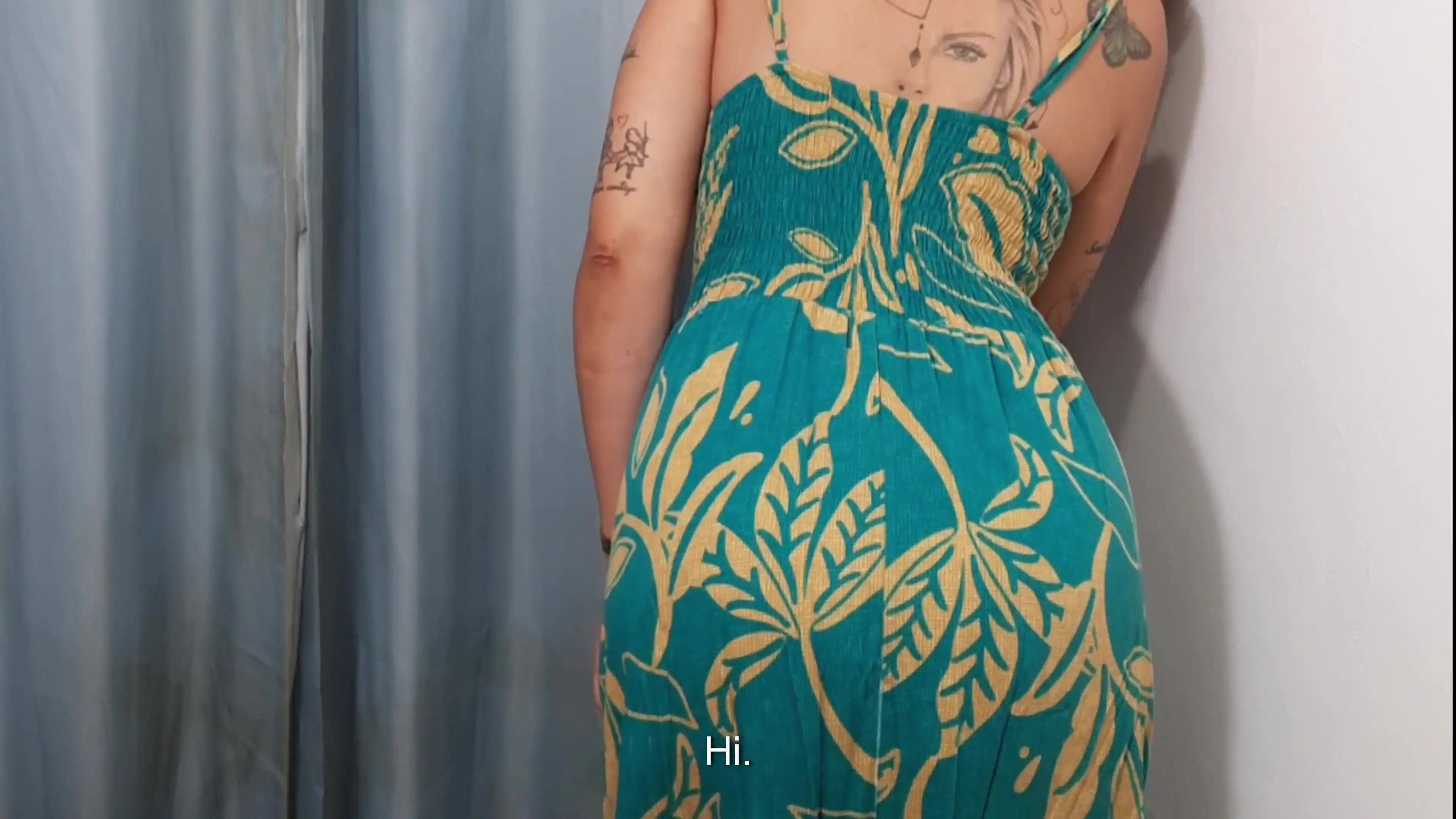 She Called a Stranger to the Fitting Room of the Store