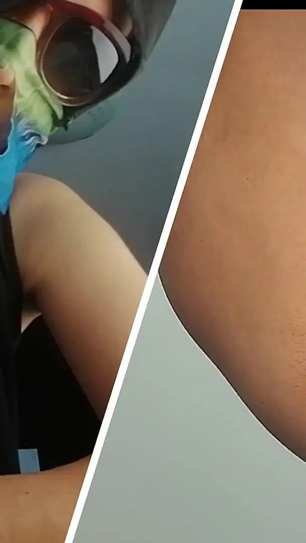 Amateur Wife Fingers Pussy Orgasm with Moans. Latina Big Ass