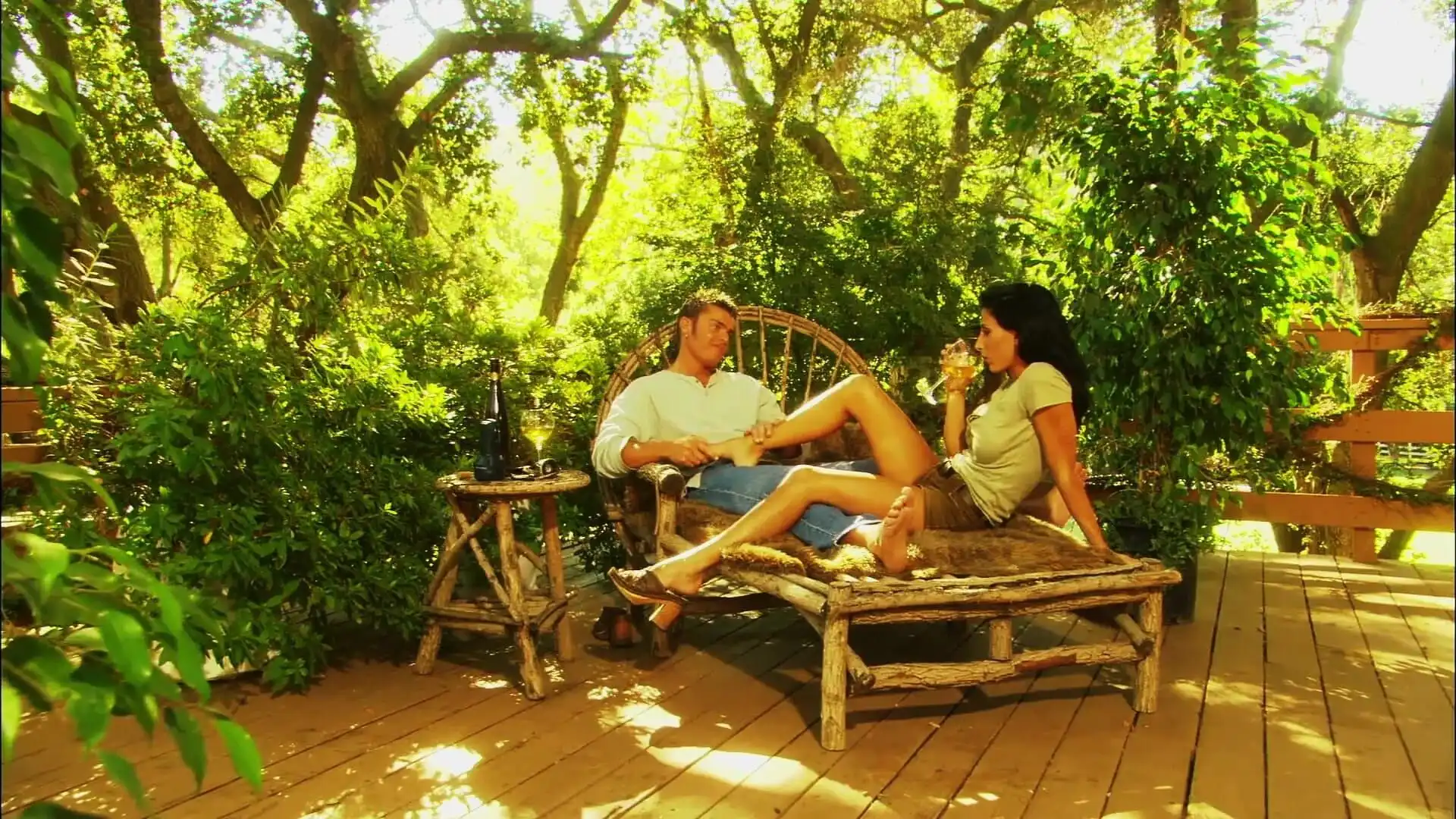 Lezley Zen's Outdoor Passion Ends with a Hot Facial