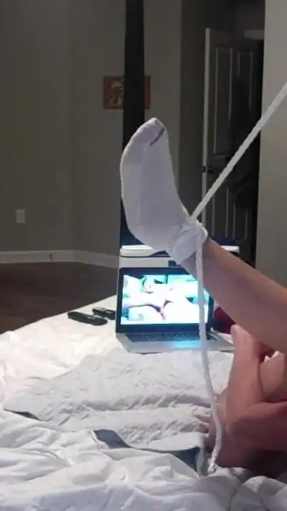 Hot Mature Granny Masturbates While Hubby Watches Strokes His Cock