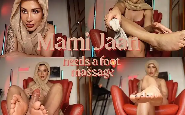 Mami Jaan Needs a Foot Massage