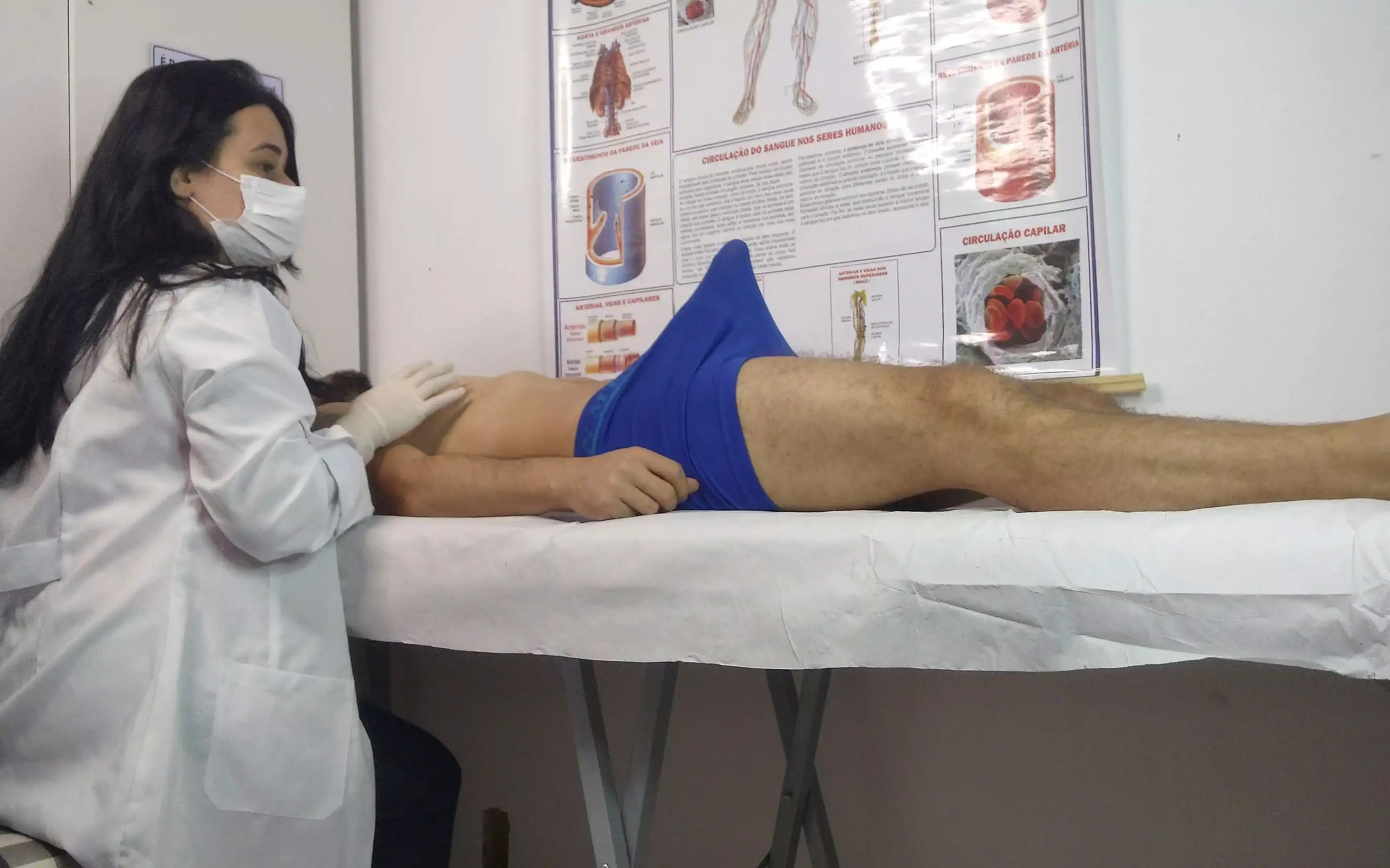 Nurse Makes Patient Have Very Hard Erection