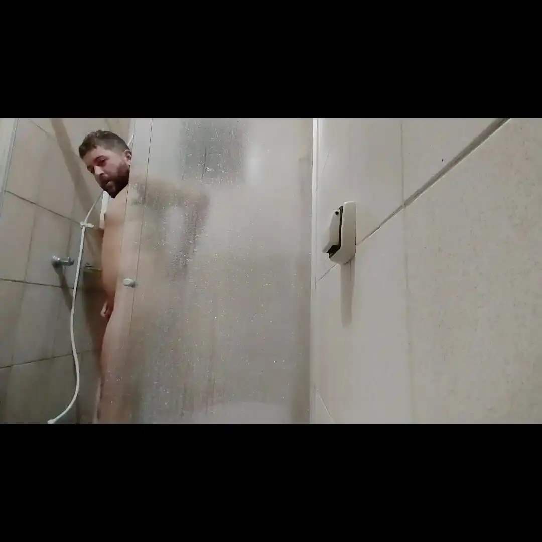 My Friend Invited Me for a Coffee and Soon After I Took the Opportunity to Take a Shower and Enjoy Hi