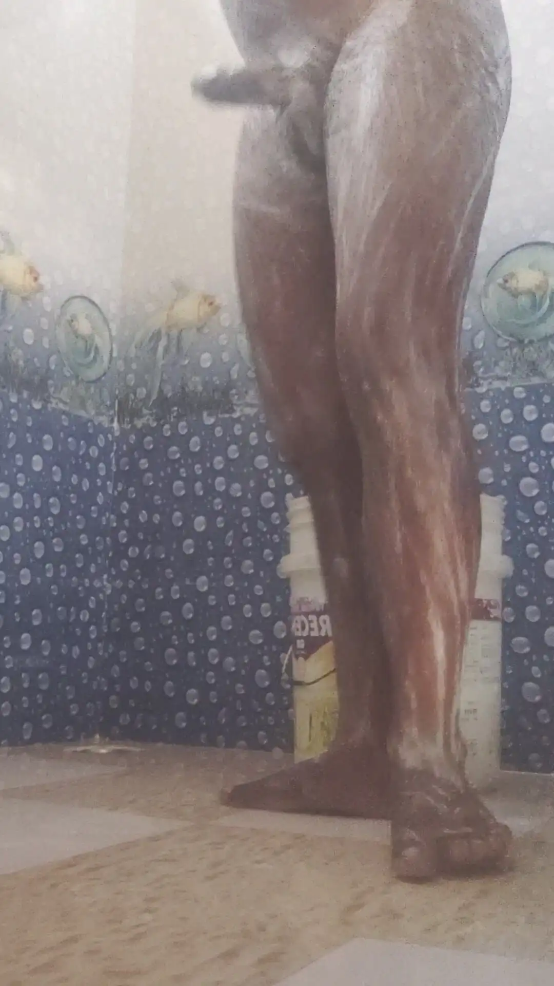 Boy Cleaning Toilet