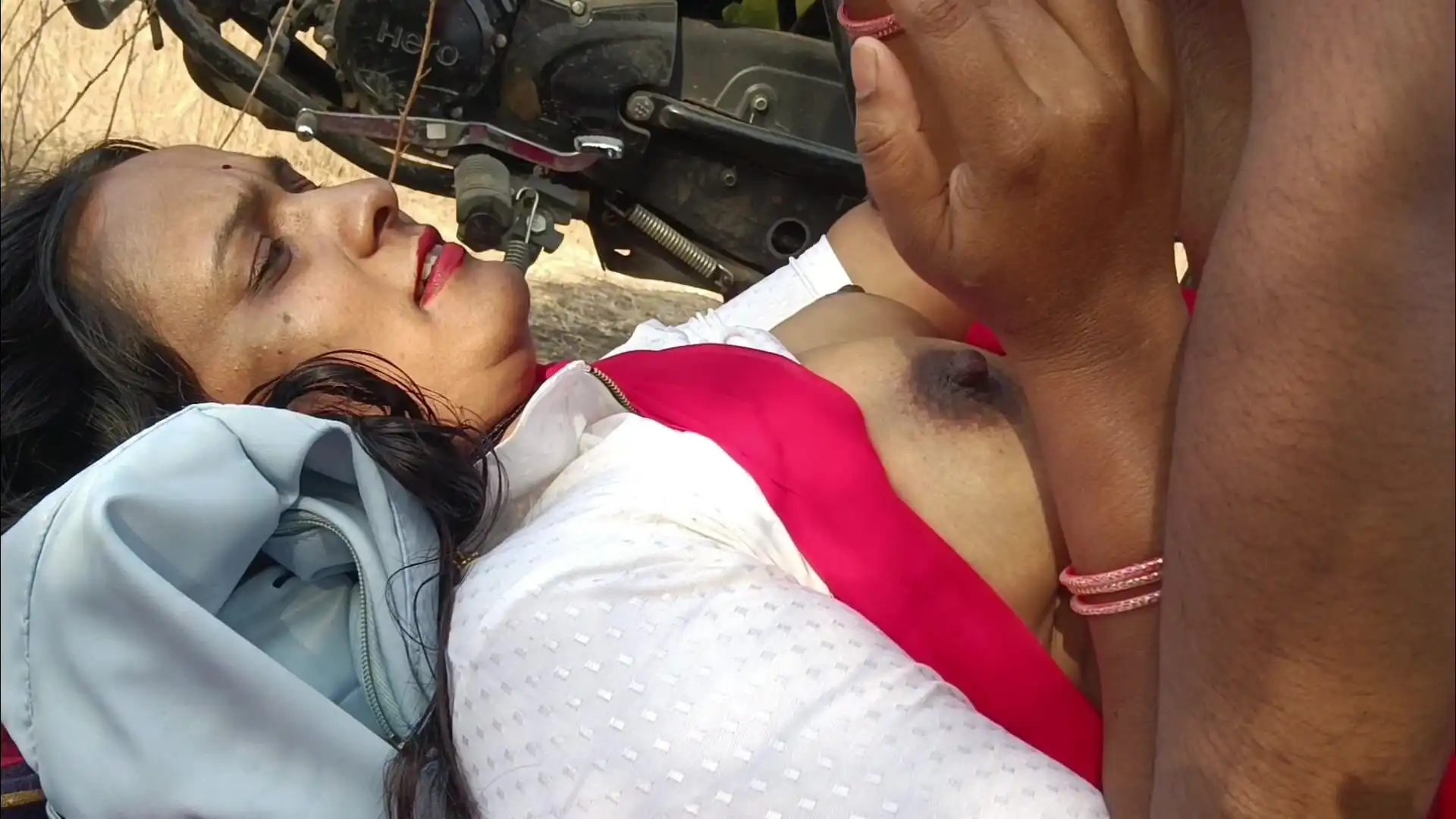 Desi Indian Marathi Kavita Married Cheating on Husband in Jungle