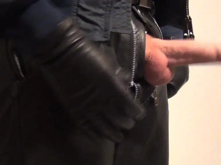 Leather Cop 46 Cigar and Cum Shotss