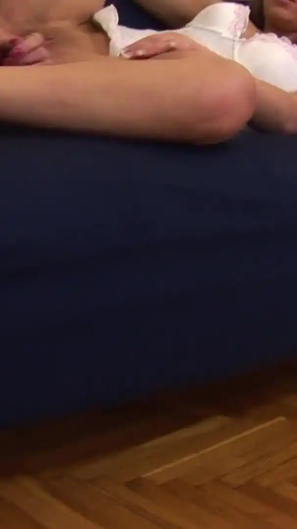 Jana gets fisted from Kissy in lesbian action