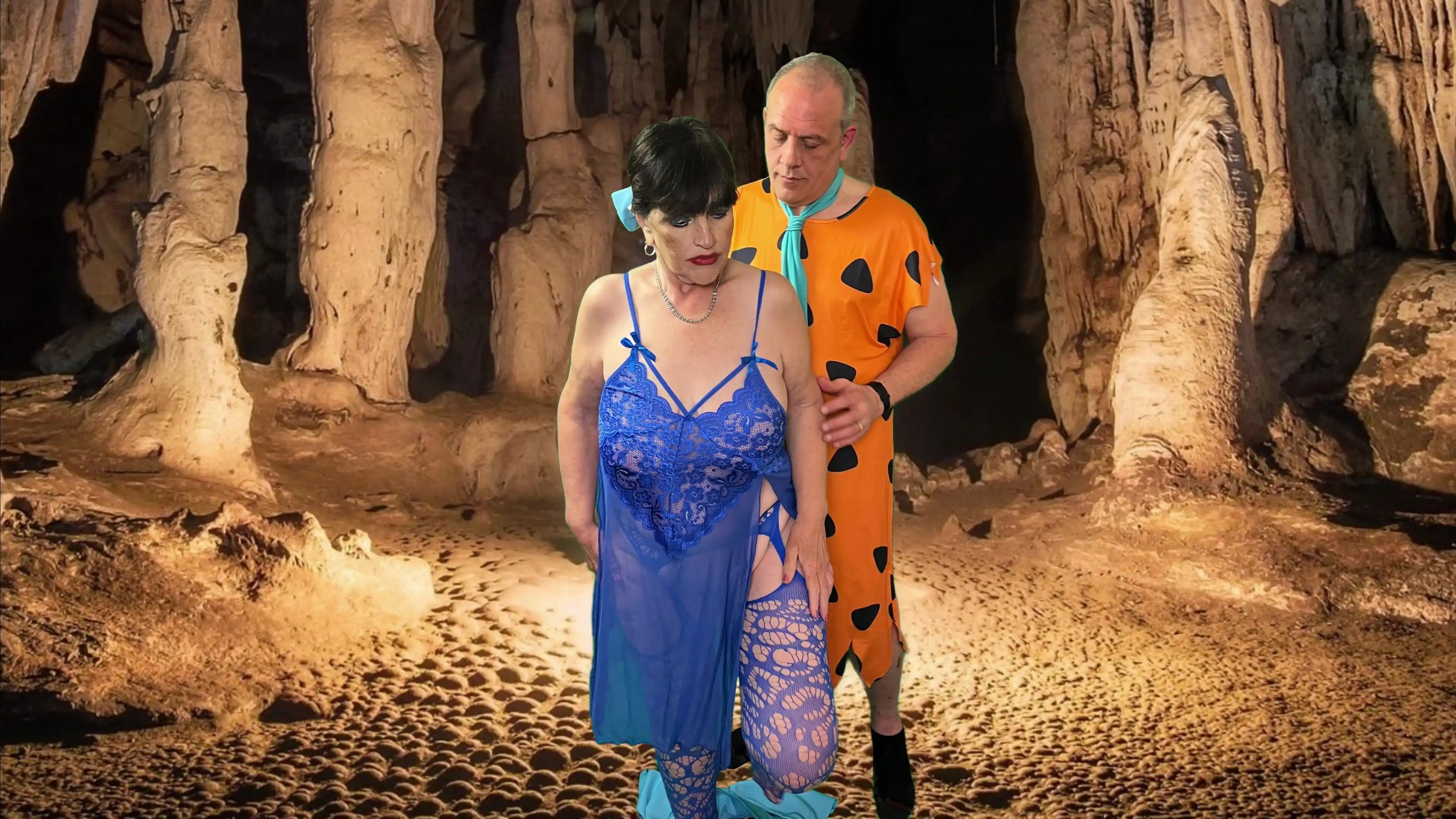 The Flintstones: Granny Betty Rubble Masturbates