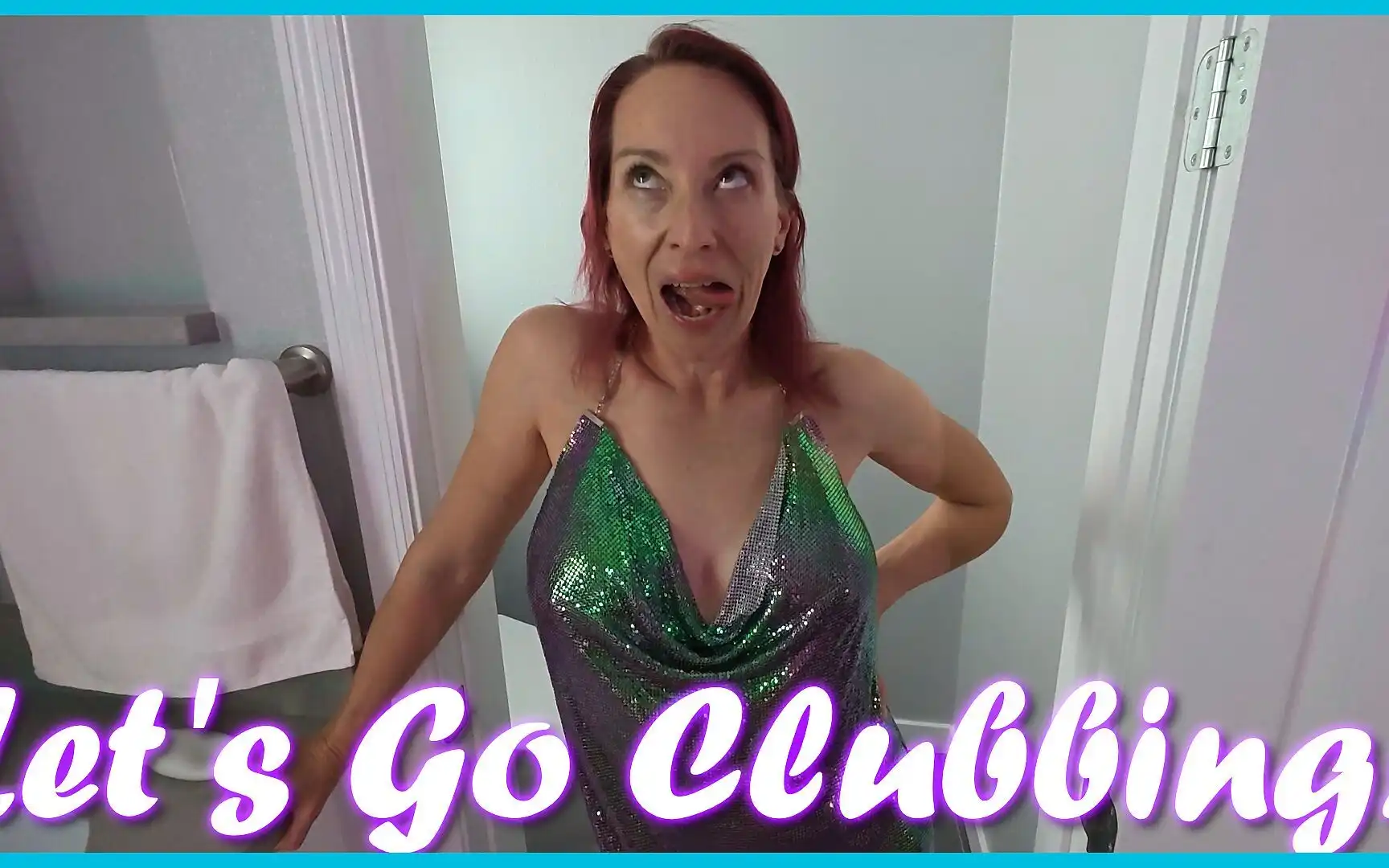 Club Slut MILF Refuses Condom in Bathroom Fuck - MILF Stella