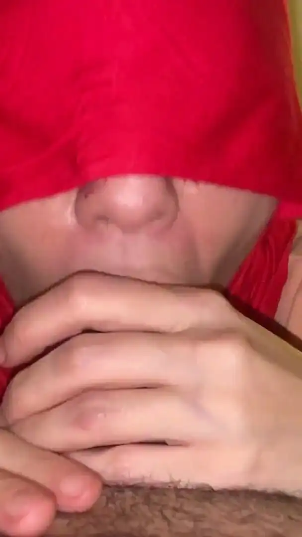 Step Mom Help Stepson Release His Cum with Gagging Deepthroat Big Dick Blowjob Real Amateur