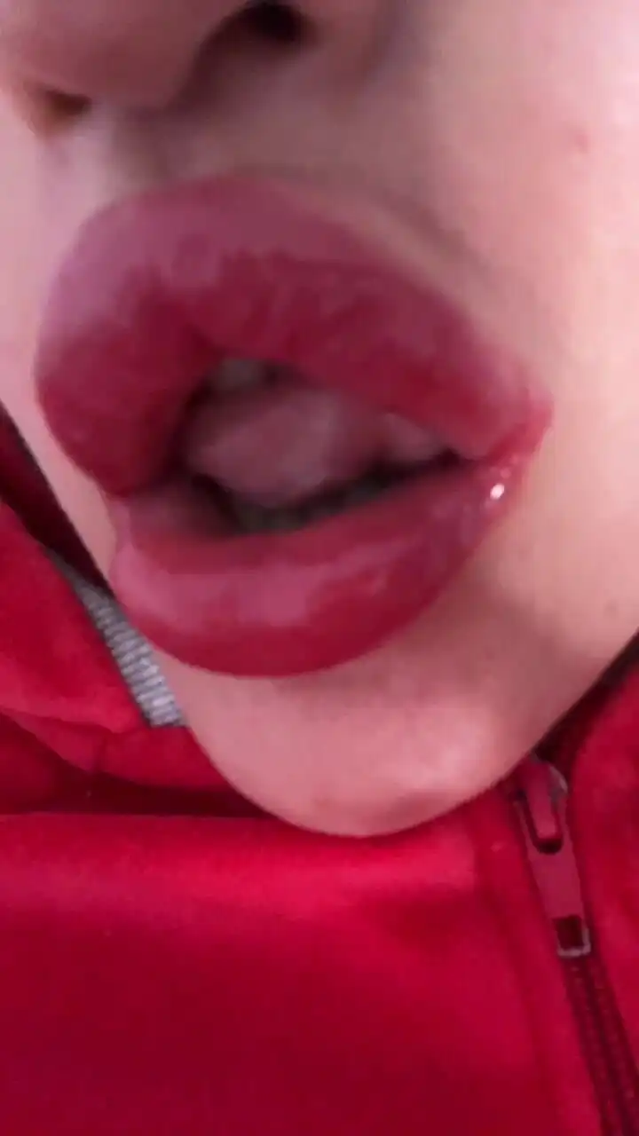 Captivated by the of Big Lips and Glossy Kisses