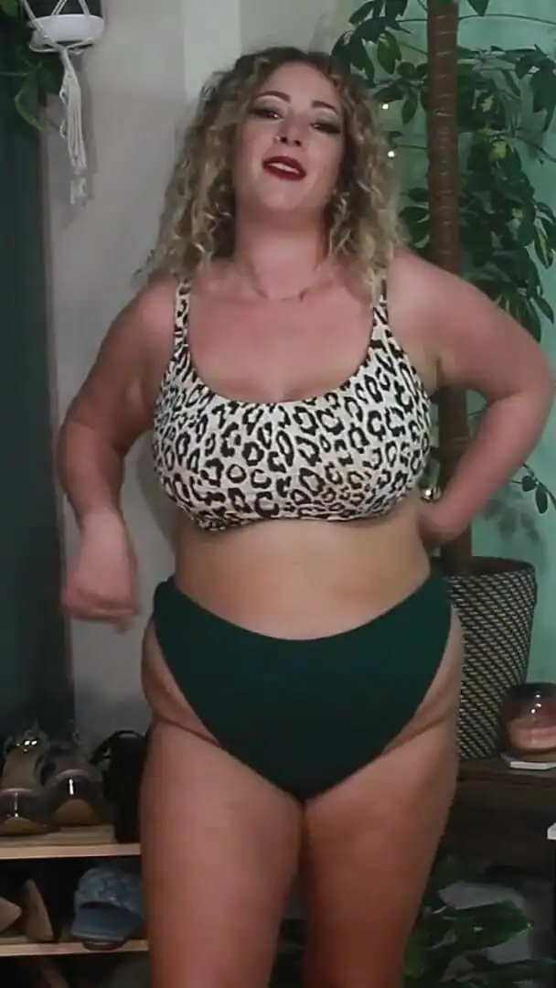 Bikini Try on & Messy BJ Facial for Stepmom