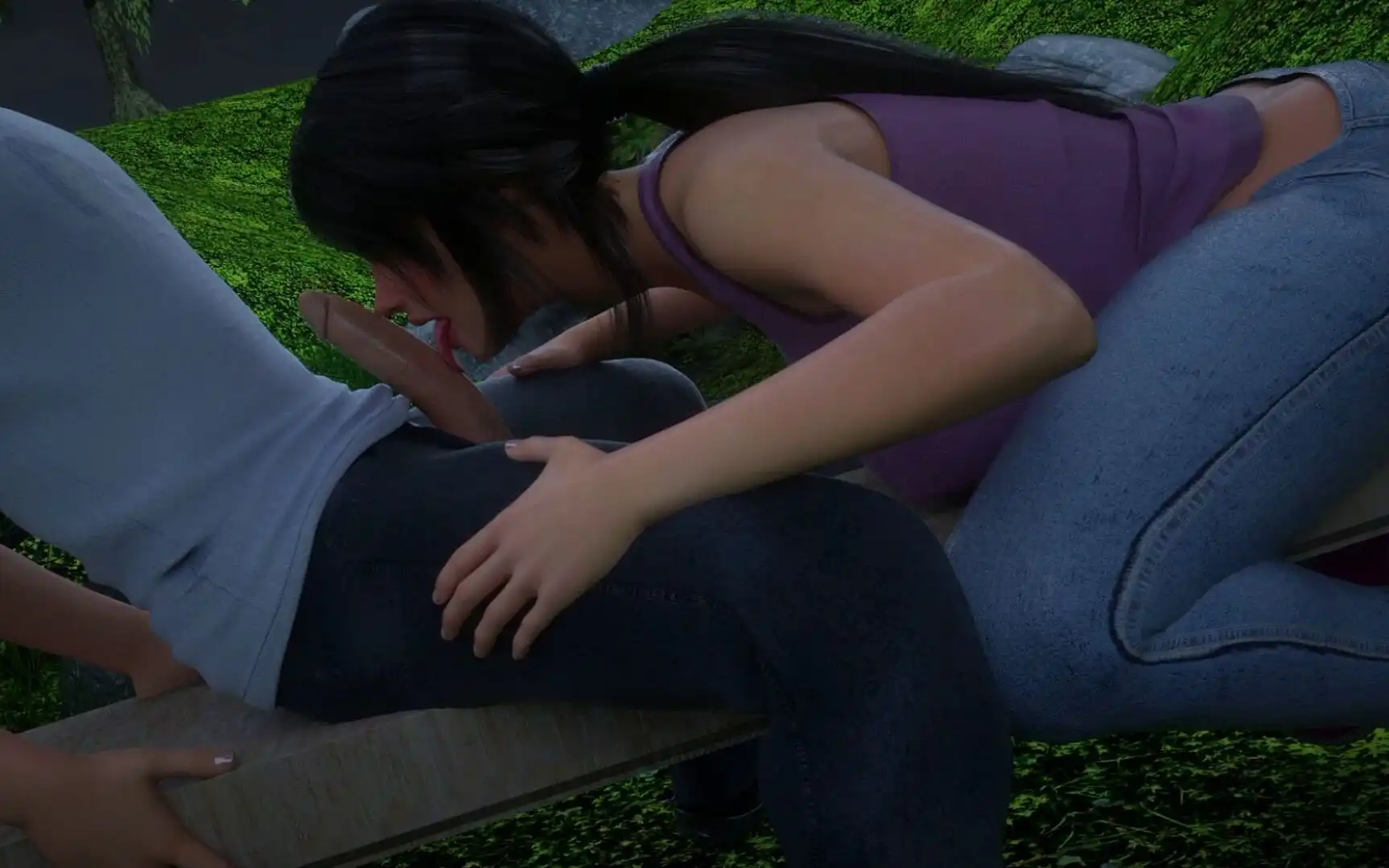 Stepsister Swallowing My Cock