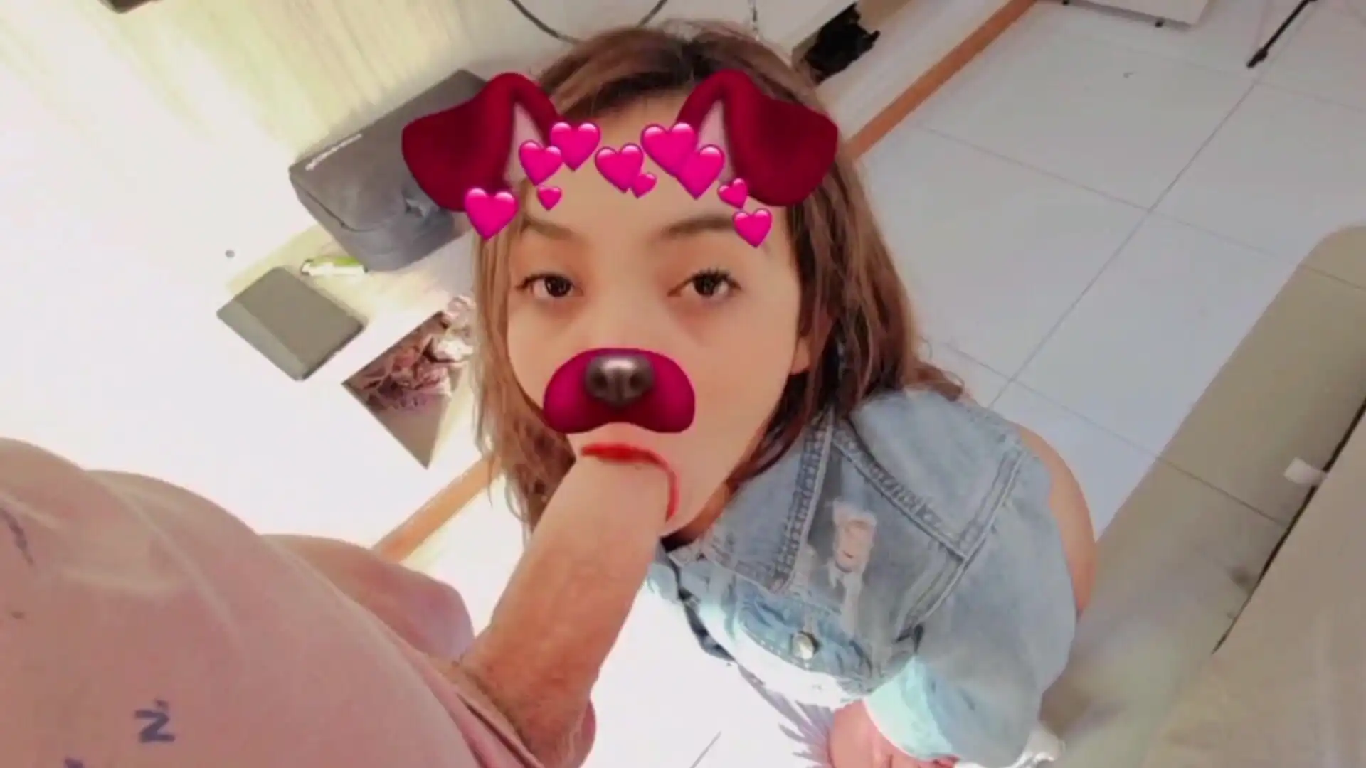 MILF Sucking with Filter