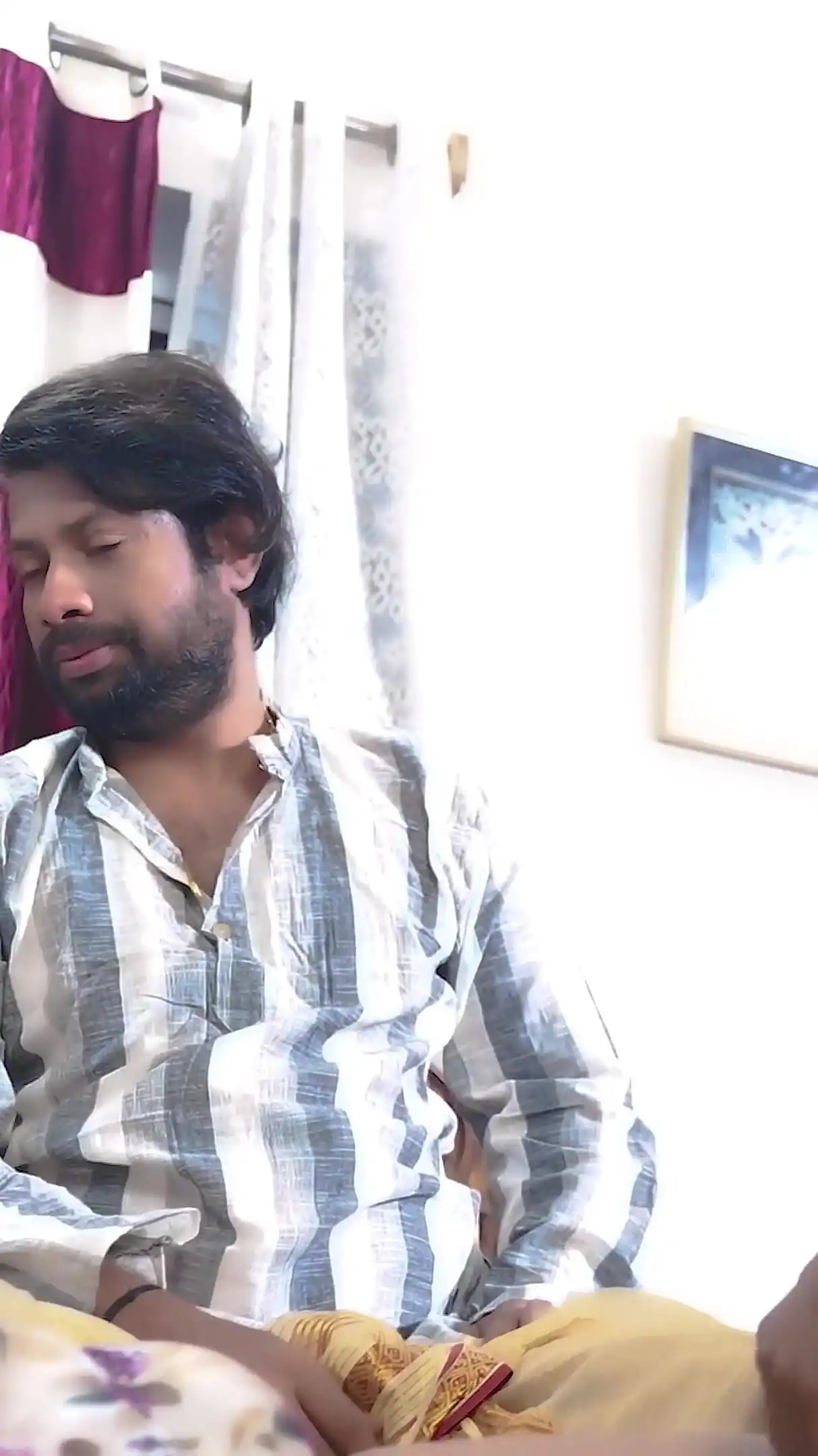 Desi Indian Step Mom Teaches Her Step Daughter How to Sex with a Teacher ( Threesome Full Movie )