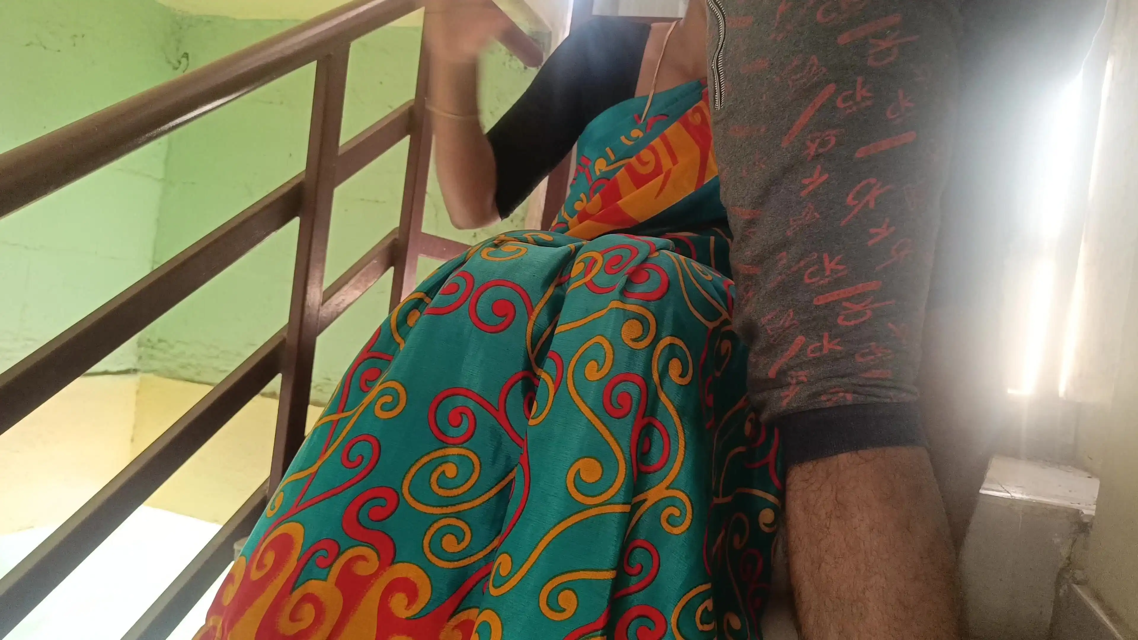 Chennai Cheating Wife Enjoying Doggy Style Fucking in Balcony
