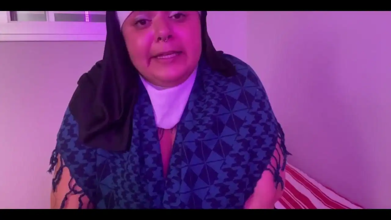 Naughty Nun Cumming in Hiding - Mary Jhuana