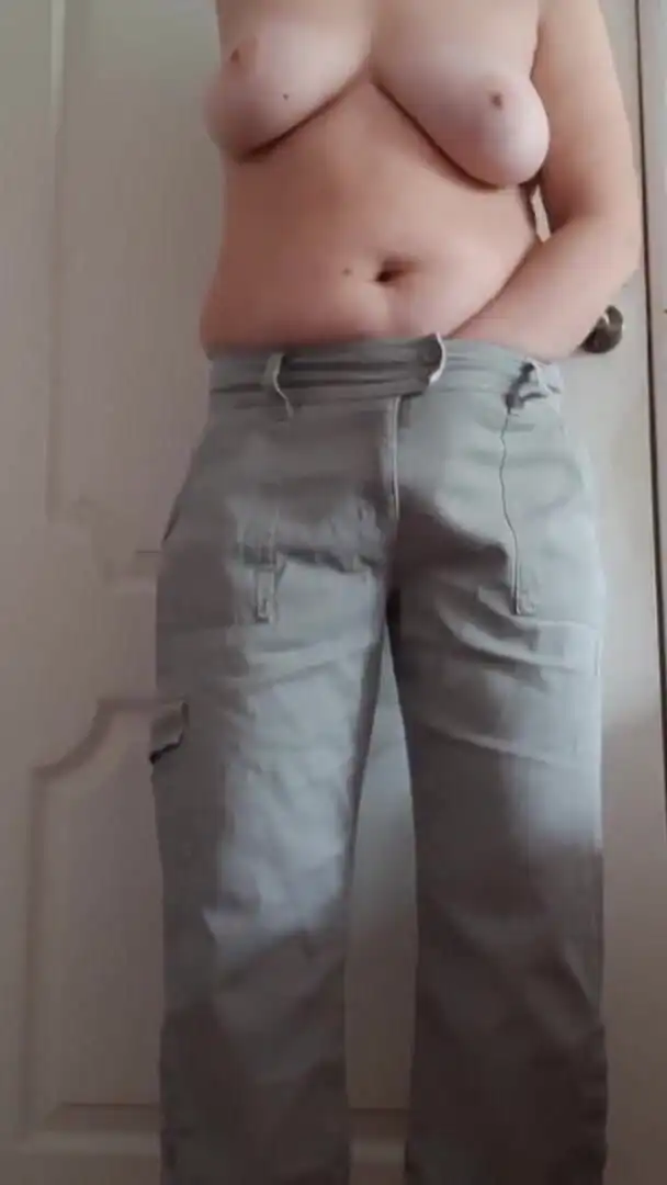 My Horny Secretary with Big Tits Masturbates Pussy