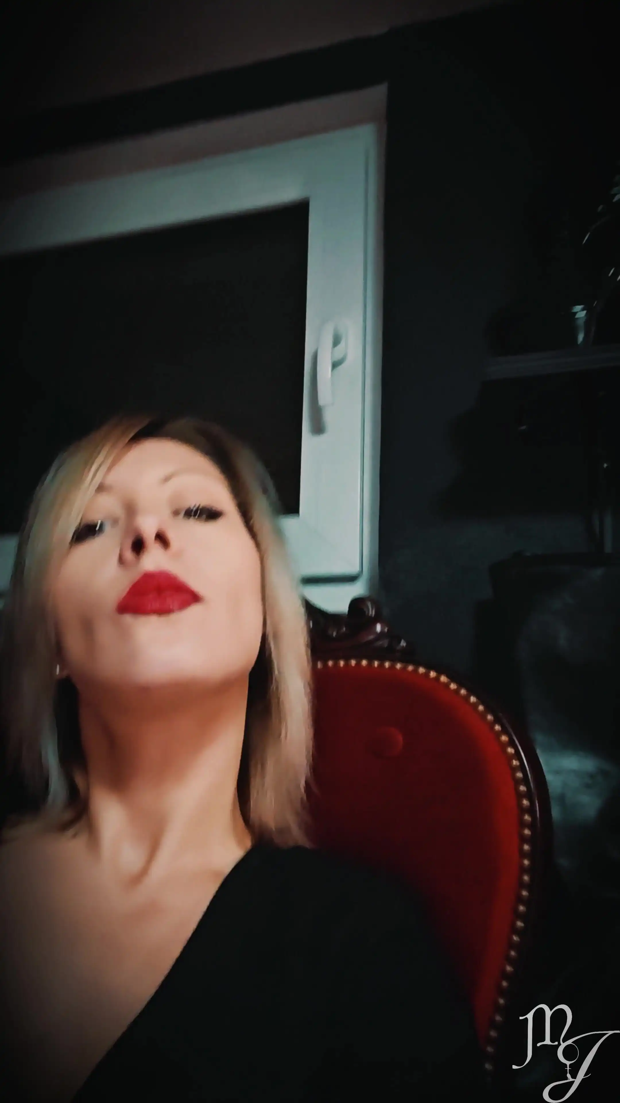 My Dungeon Shoes - Before a Pantyhose Fetish Session - Mistress Julia