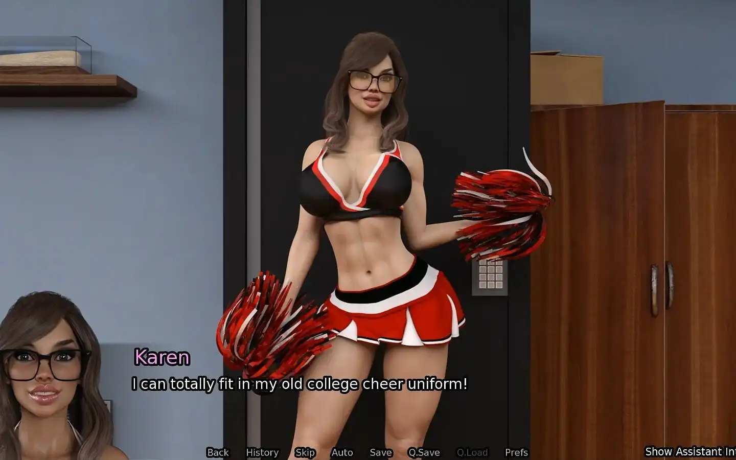 Step-mom Turns 18 Again!- Sexbot #11- Gameplay