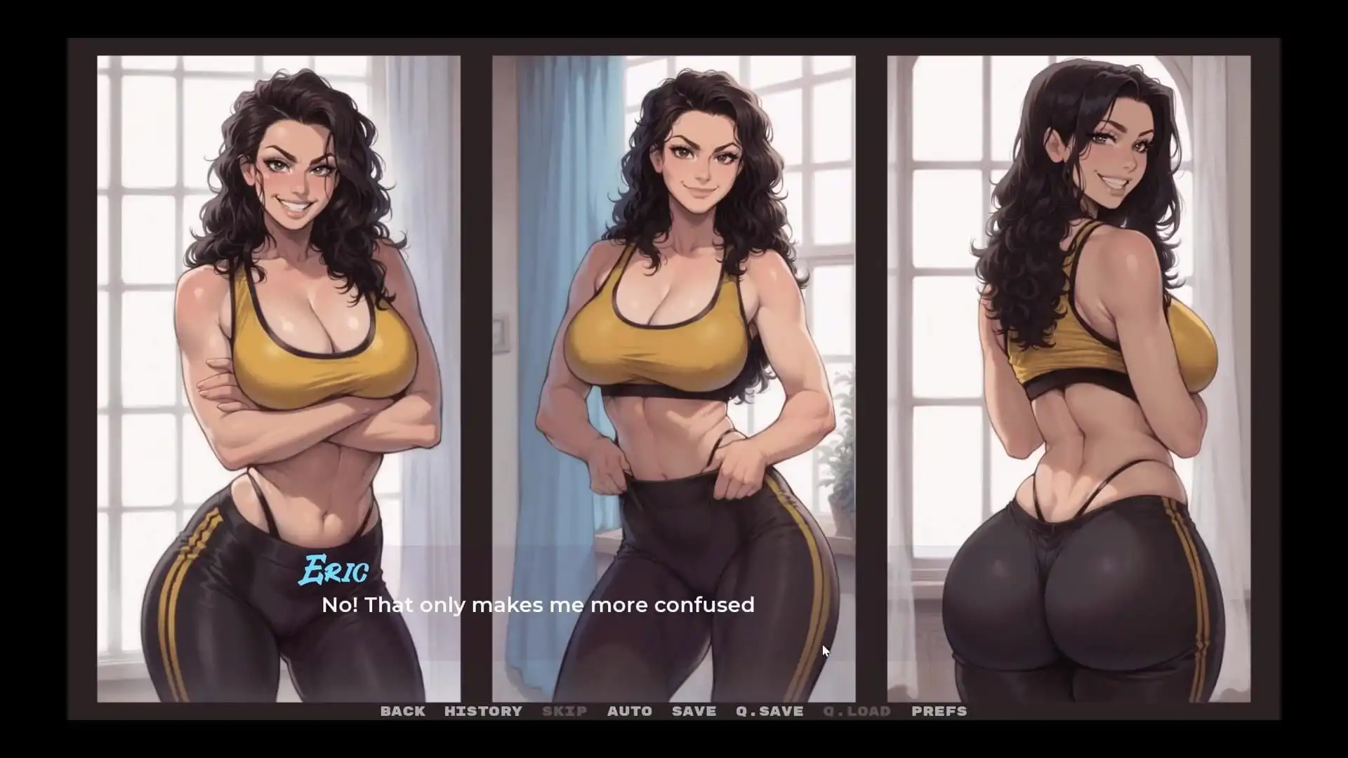 My New Girlfriend Taboo Hentai Game Ep.10 Hot Neighbor MILF Is Teasing Me with My Step Mom Workout!