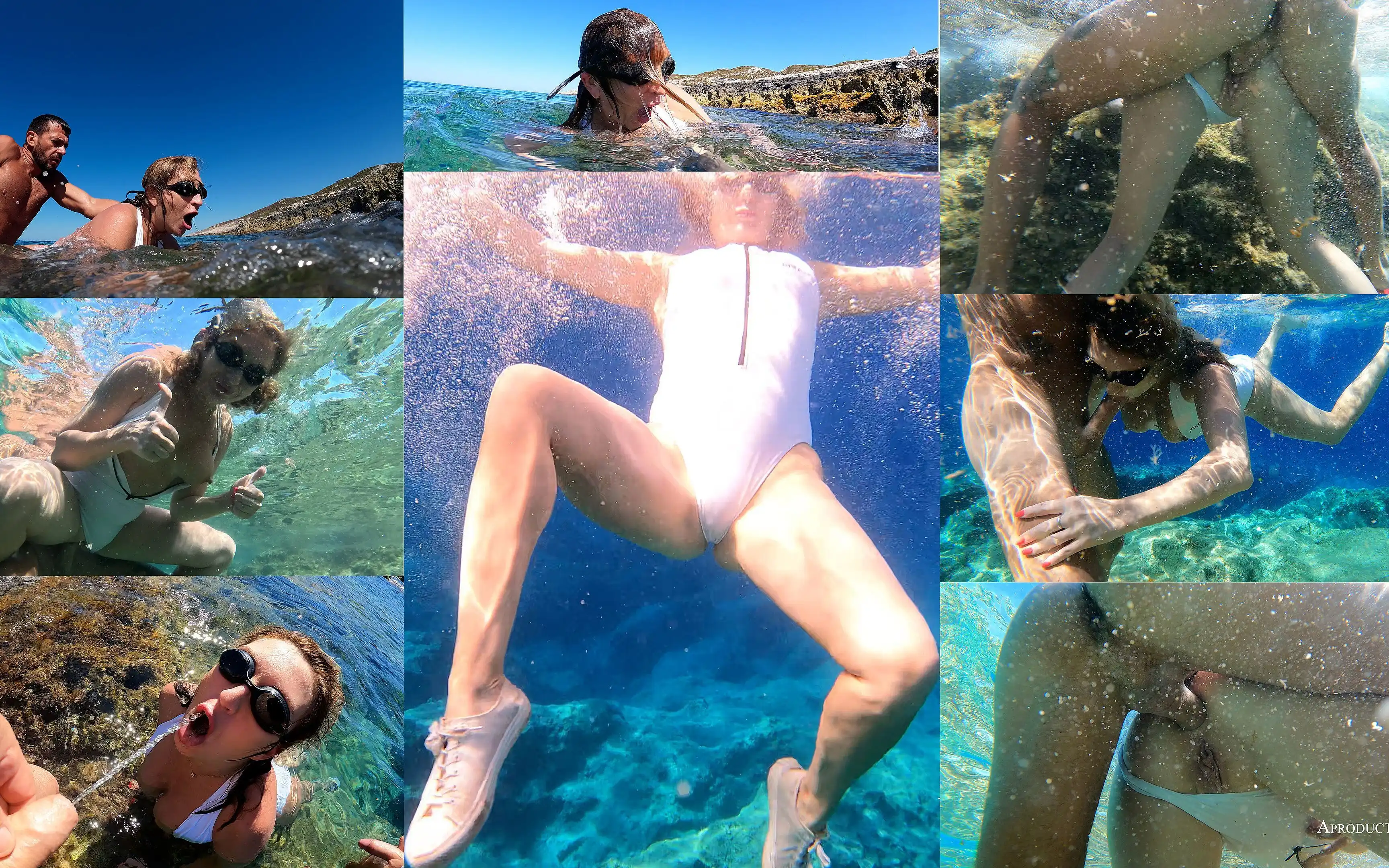 Underwater Anal Sex Cum Eat Mouth Piss