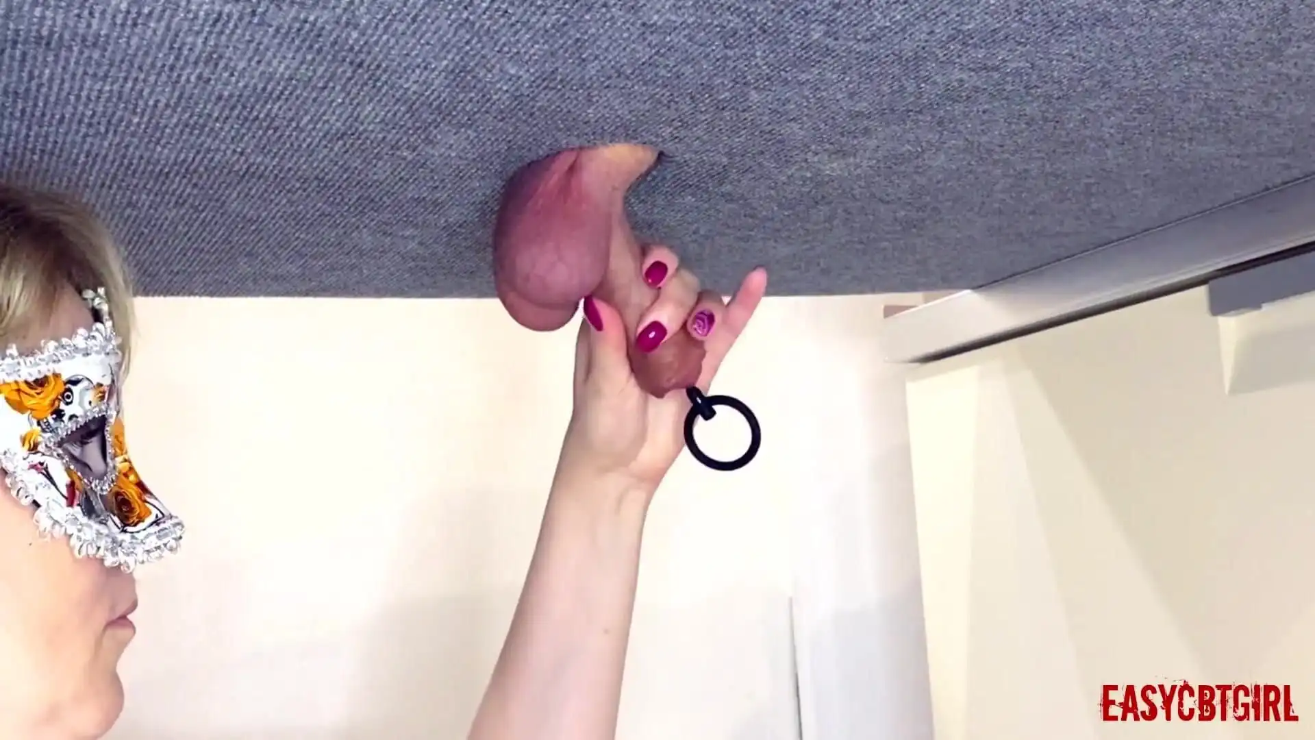Mistress Explores and Plays with the Foreskin and Urethra of a Slave Easycbtgirl