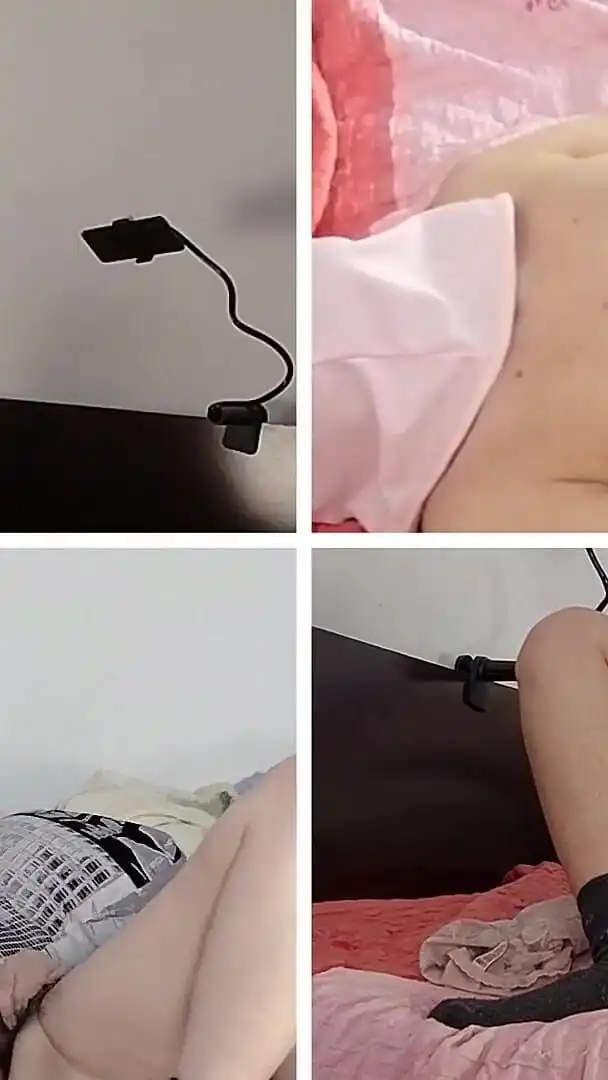Amateur Fingers Pussy Orgasm with Moans. Brunette Hairy Pussy