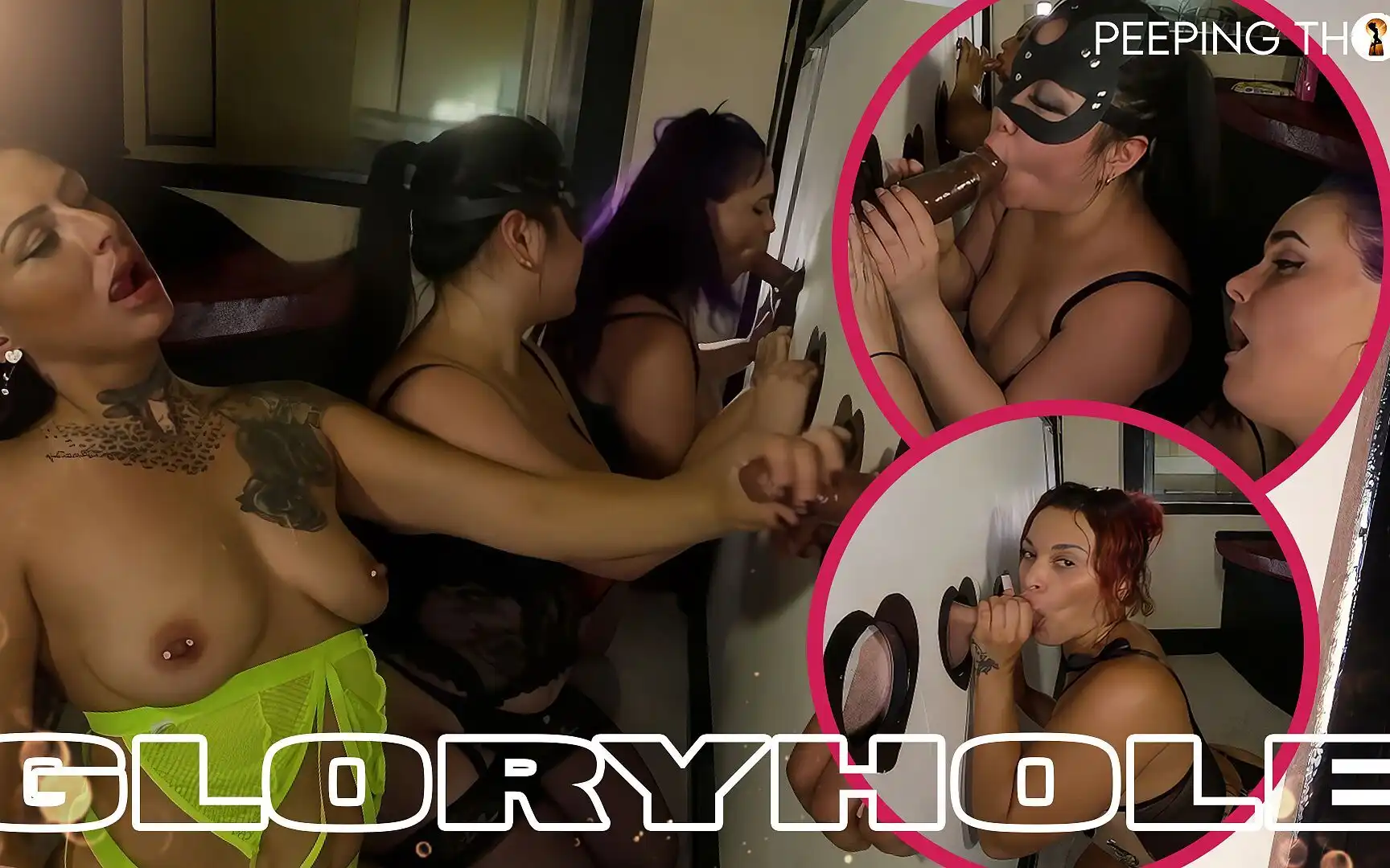 Public Glory Hole Series - Kali Kreme Louise Ivy Peggy