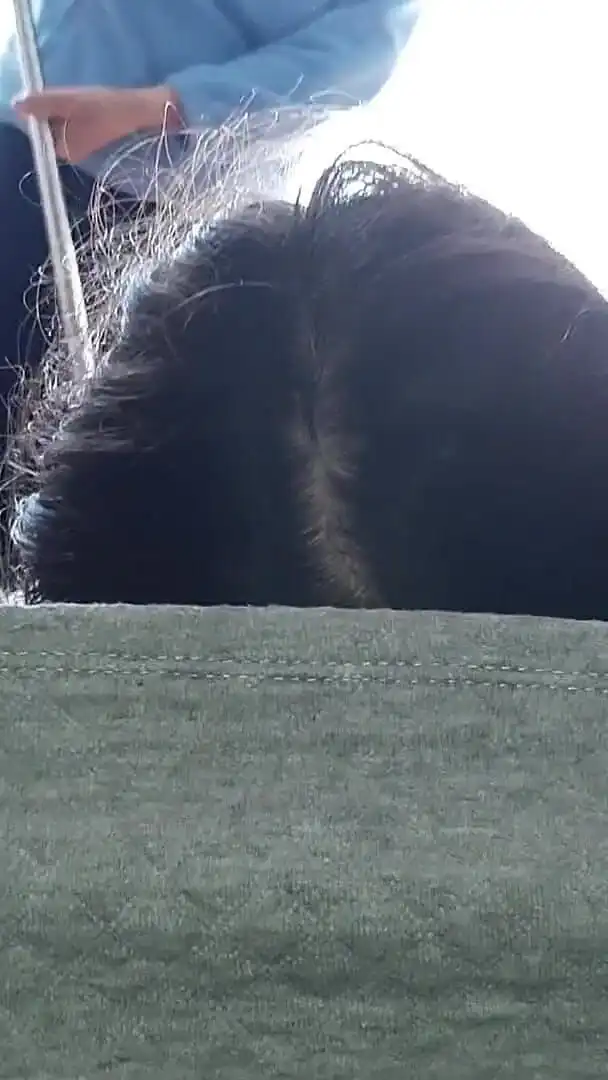 My Girlfriend Licks My Pussy Riskily While Her Mom Washes the Floors