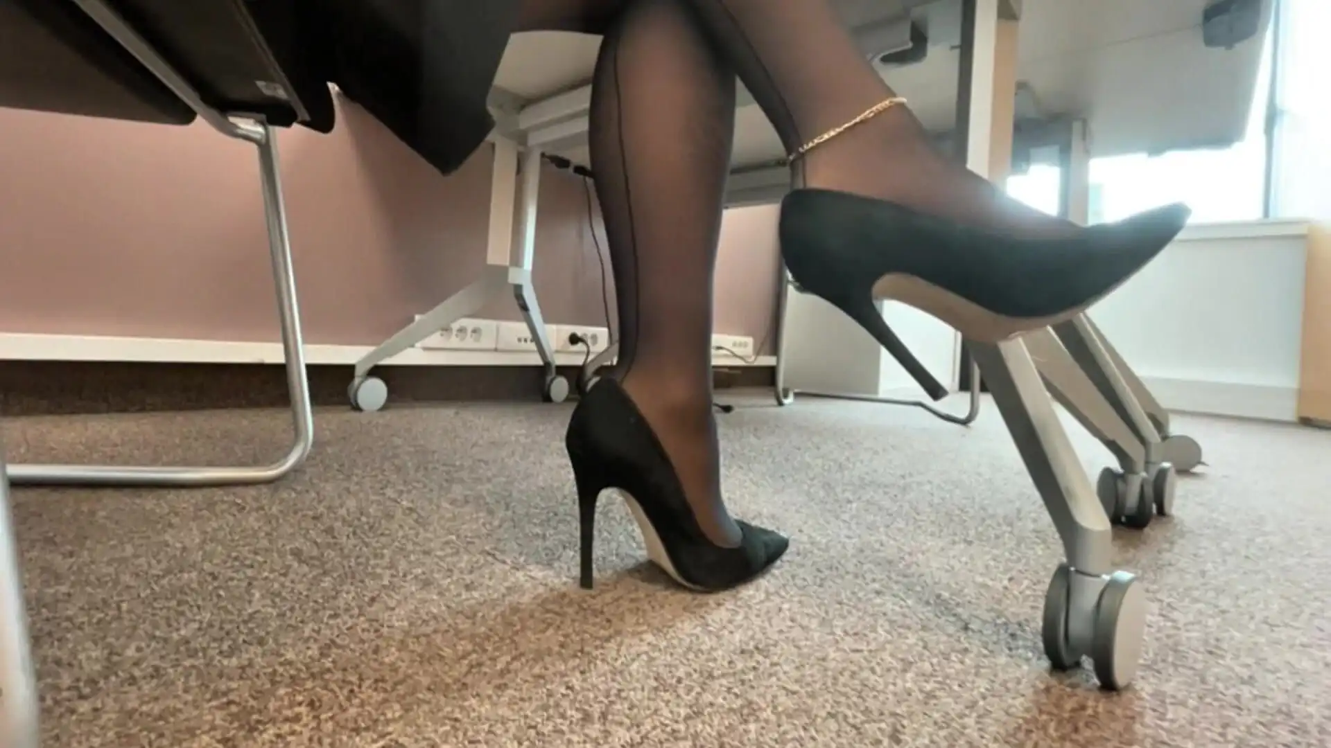 Look at My Feet While I Ignore at Work