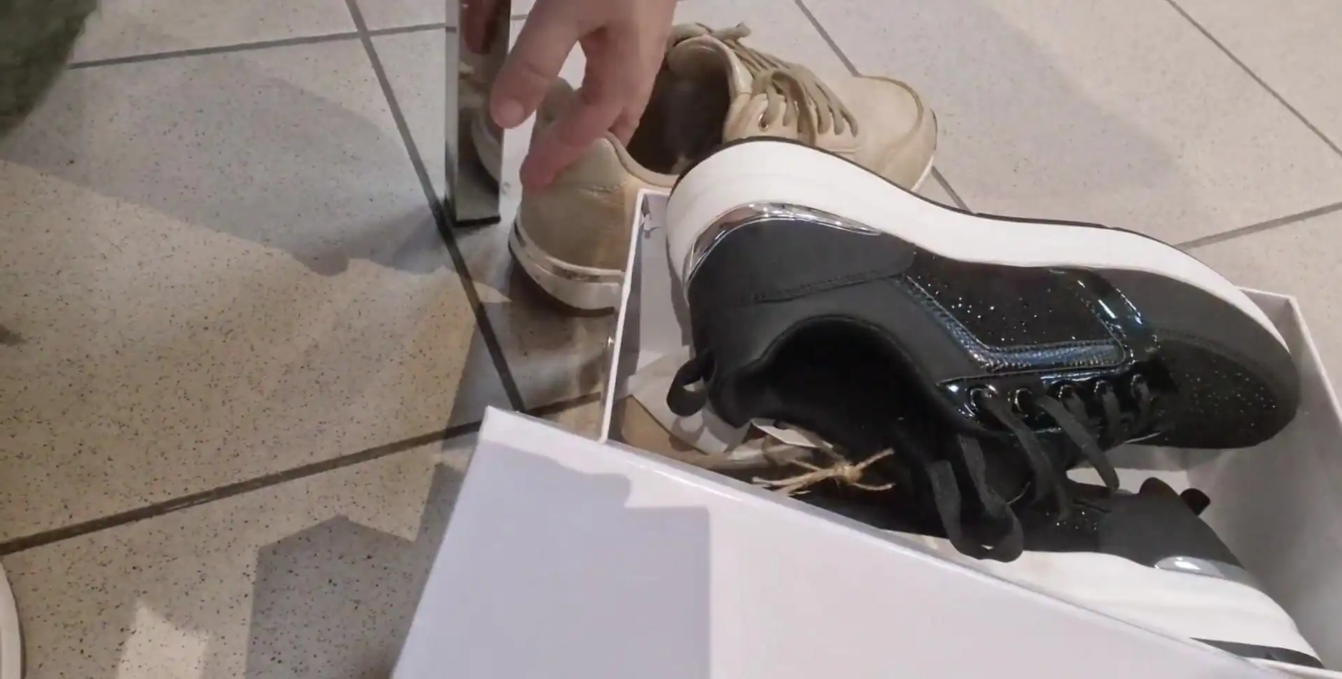Sheer Feet and New Sneaker