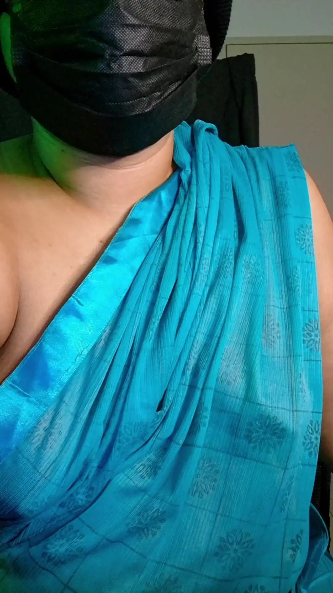 Role Play Fantasy Video - Tamil Stepmum Seduction in Green Saree