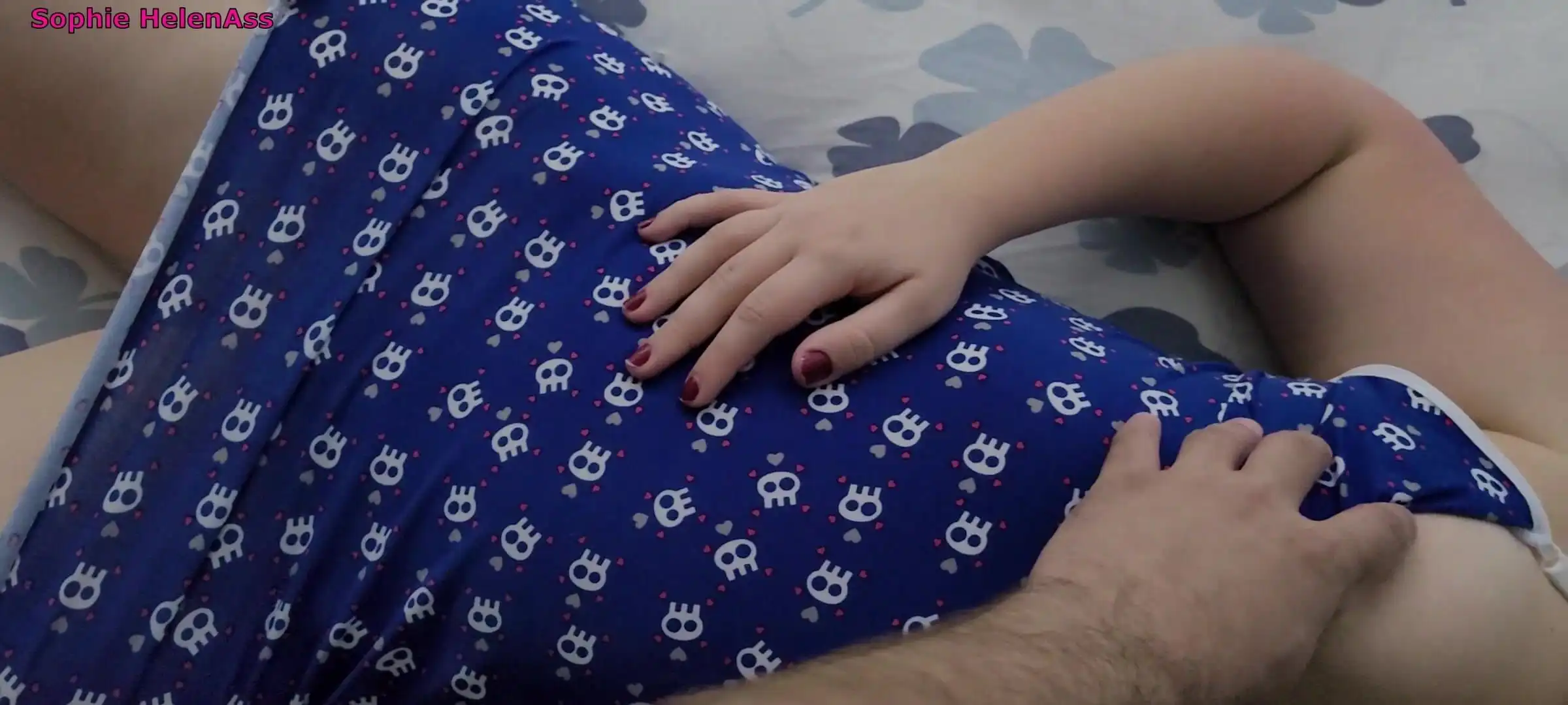 Sharing a Bed with the Busty and Hot Stepmother! Filling Her Pussy with Cum!
