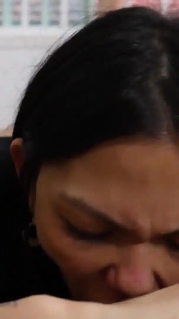 Slutty Japanese Girl Gave My Husband a Blowjob