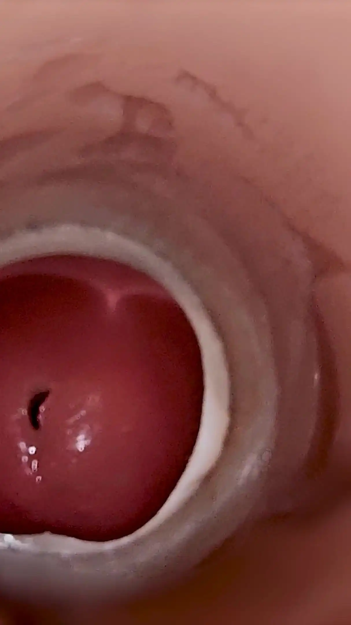 Camera Inside Deep Pussy Captures Huge Ejaculation of Sperm